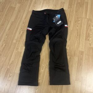 REV'IT! Tornado 2 Pants Mens XZL Black Armored Motorcycle Waterproof 2XL
